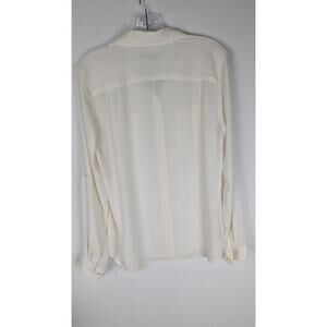 Vtge Willow Creek robe or gown sz L Bust 44 Length 48"Sleeve 24" EUC seersucker